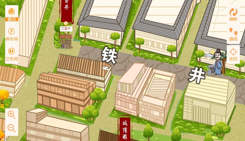 浑南智慧景区：手绘地图与语音导览的完美融合